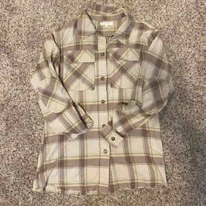 Womens Flannel Shacket